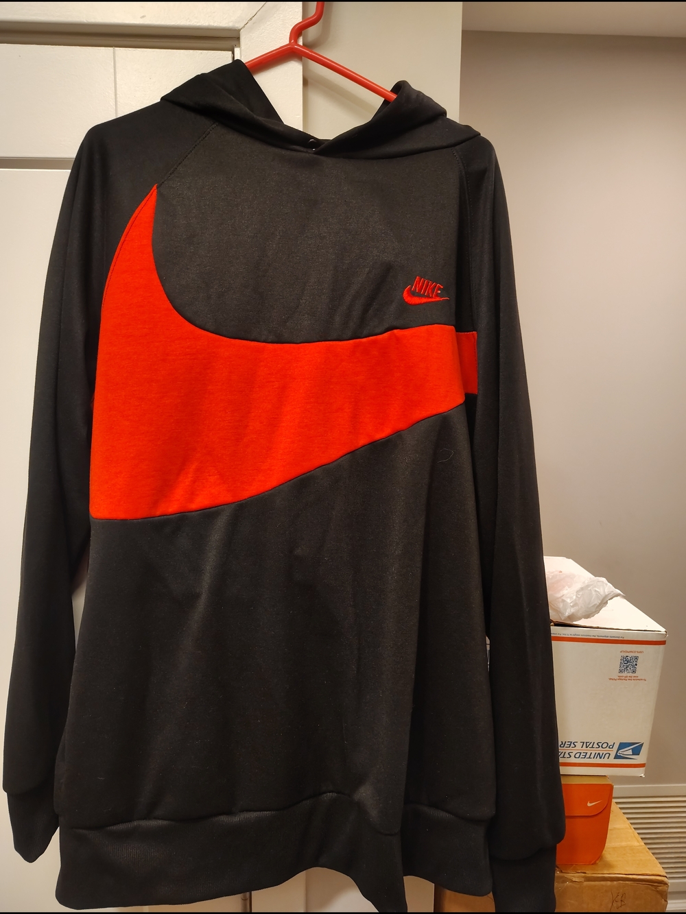 Juego de Mono Nike Track Suit Black /Red 3X Excellent Condition